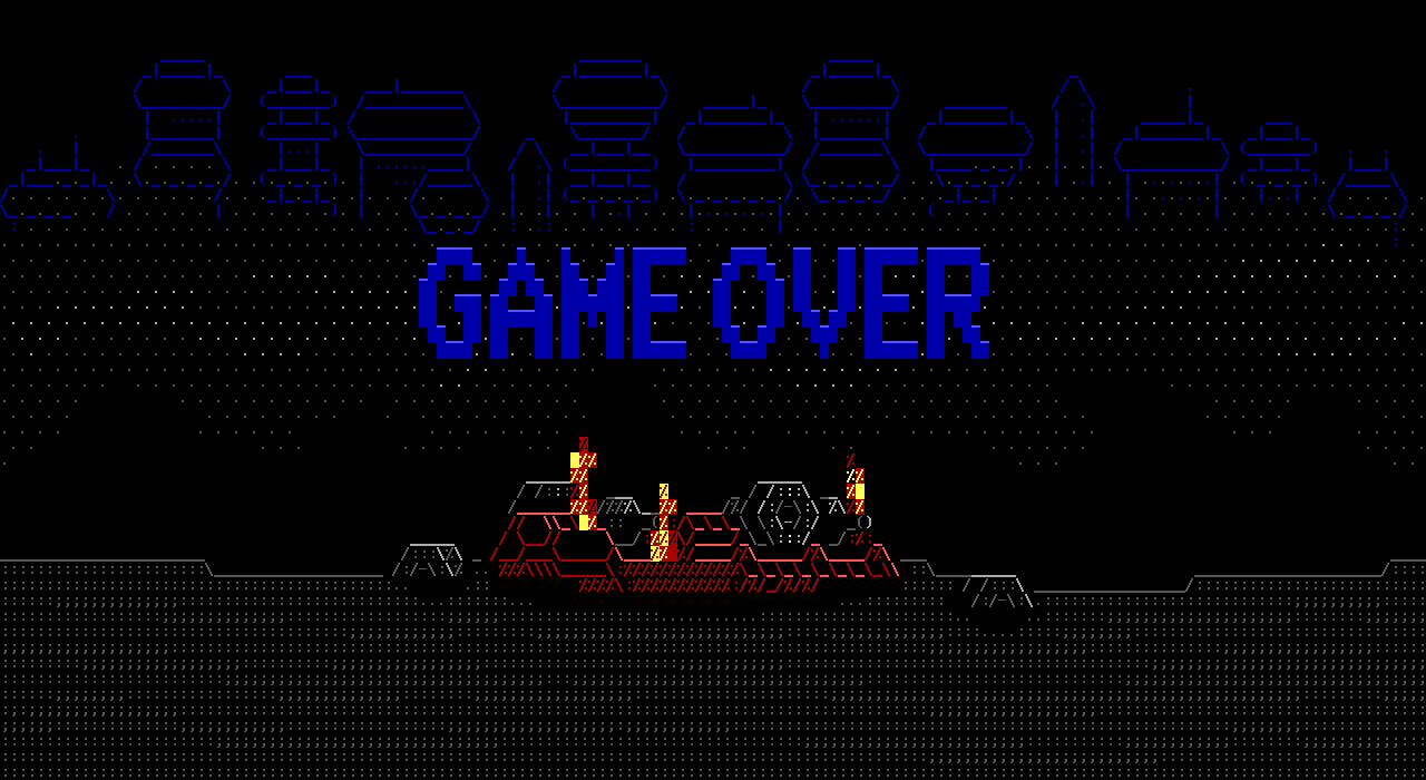 Game Over Screen